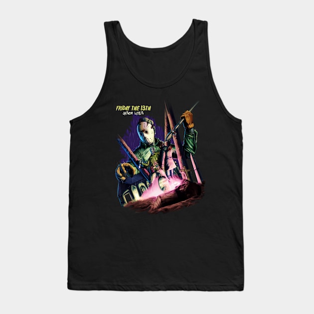 Camp Blood 6 Tank Top by MAW Design